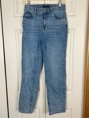 Talbots Women's Medium Blue Straight-Leg Jeans